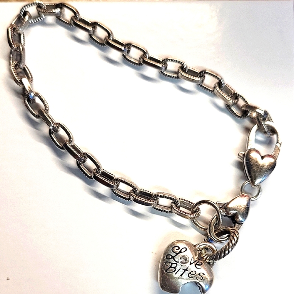 Brighton Love Bites Link Bracelet 8in